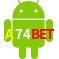Aplicativo A74Bet para Android
